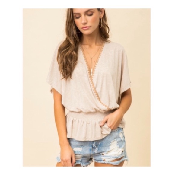 Tops - ℋ𝒫💐Kimono Thread Detail Knit Top